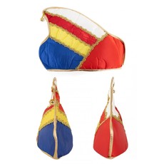 Prinsenmuts bonte kleuren