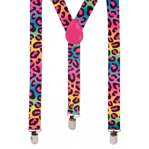 Bretel Luipaardprint multikleur