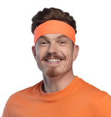 Hoofdband neon oranje