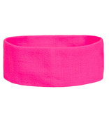 Hoofdband neon roze foute party