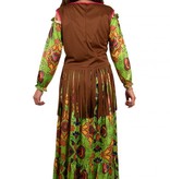 Hippie jurk lang dames Freya