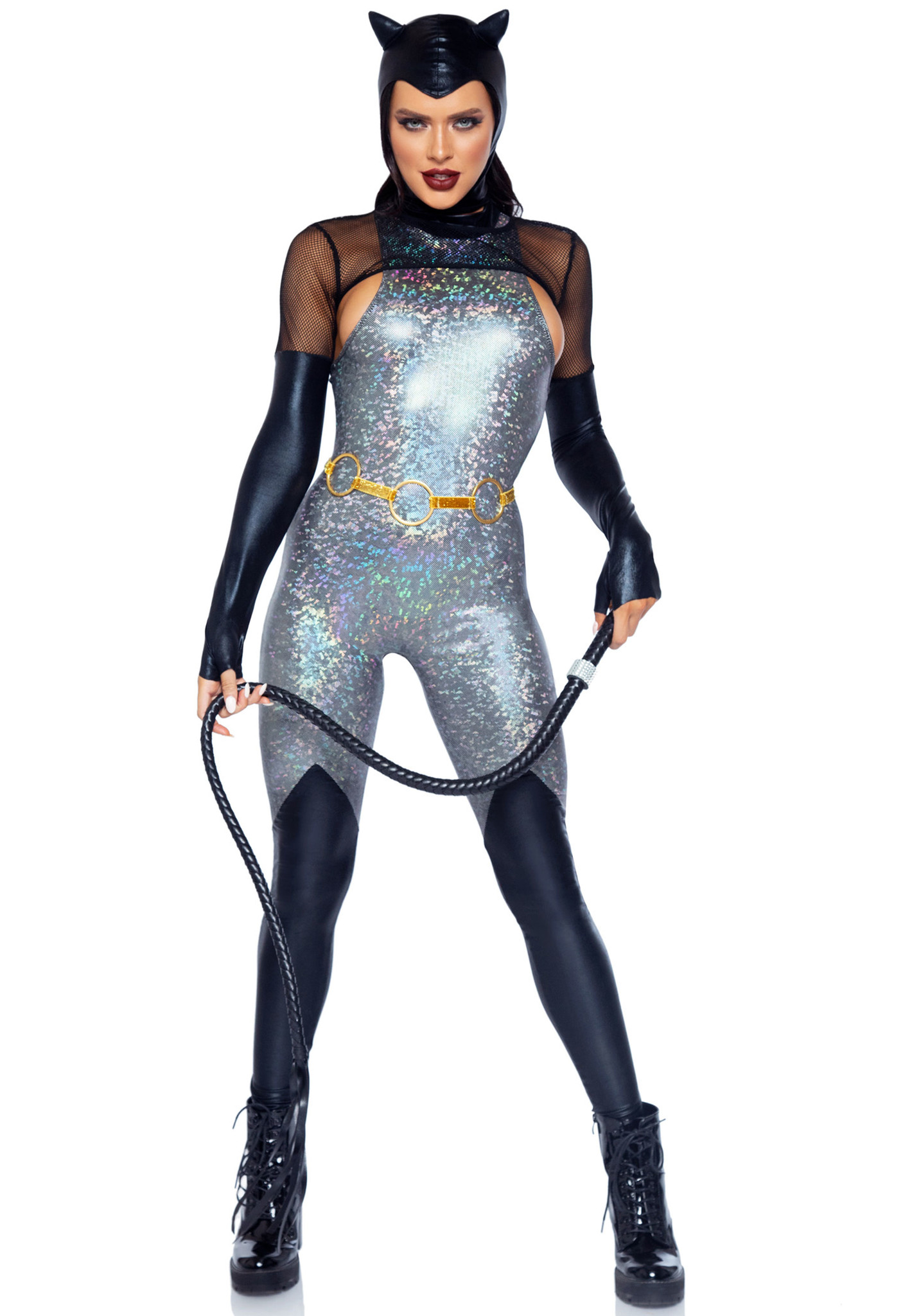 Sexy Kittige Catsuit Feline afbeelding