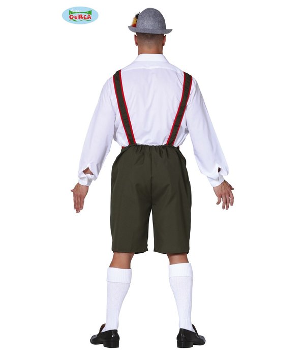 Tyrolean Lederhose groen