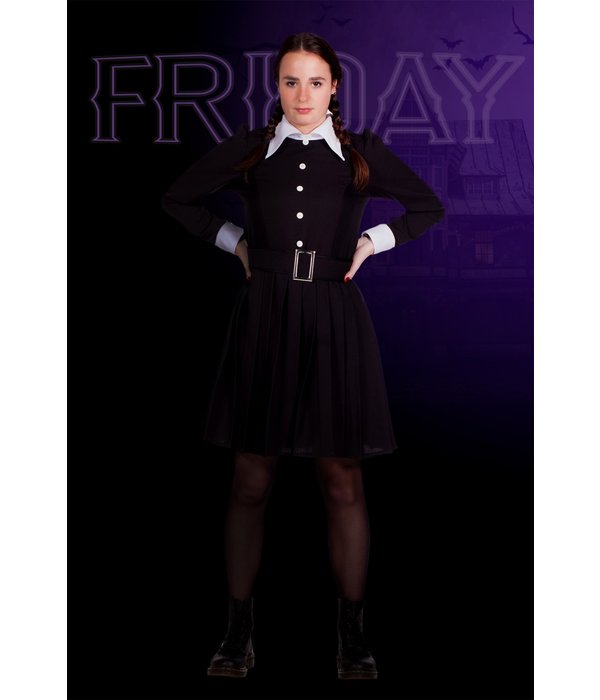 Wednesday Kostuum Addams Family Vrouw