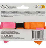 Strikje Colorblock Oranje/Roze