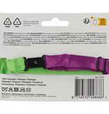 Strikje Colorblock Paars/Groen