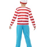 Waar is Wally kostuum jongen