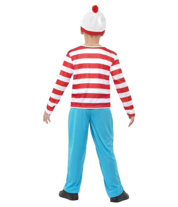 Waar is Wally kostuum jongen
