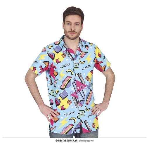 80's Party Blouse Heren