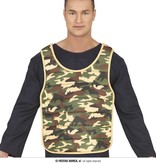 Camouflage Vest Volwassenen