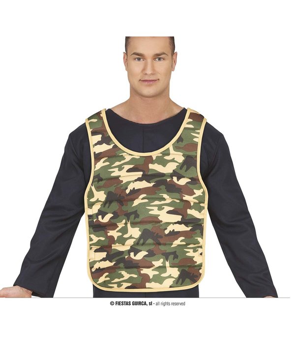 Camouflage Vest Volwassenen