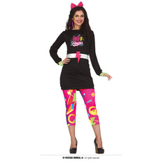 80's Disco Kostuum Lena Dames