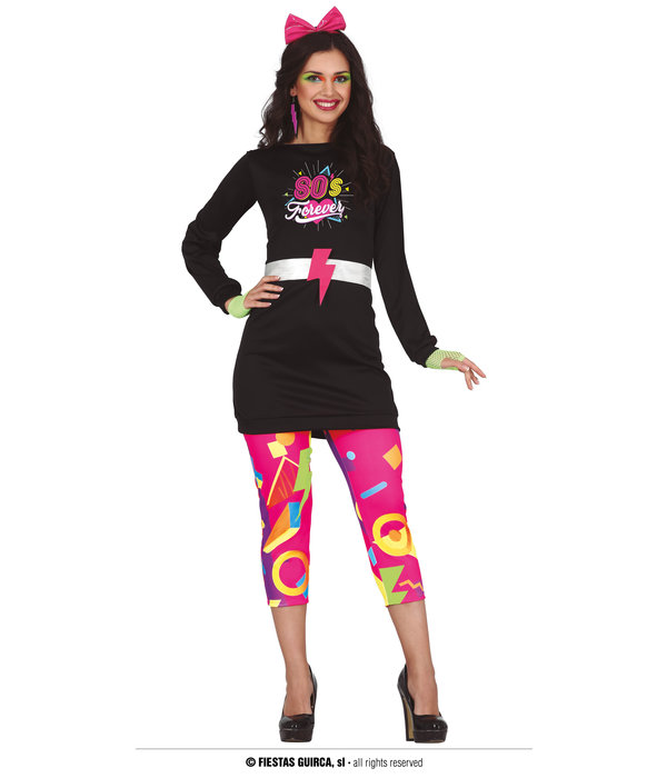 80's Disco Kostuum Lena Dames