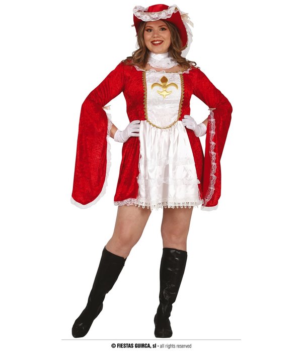 Musketiers pak dames