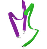 Bretels Colorblock Paars/Groen