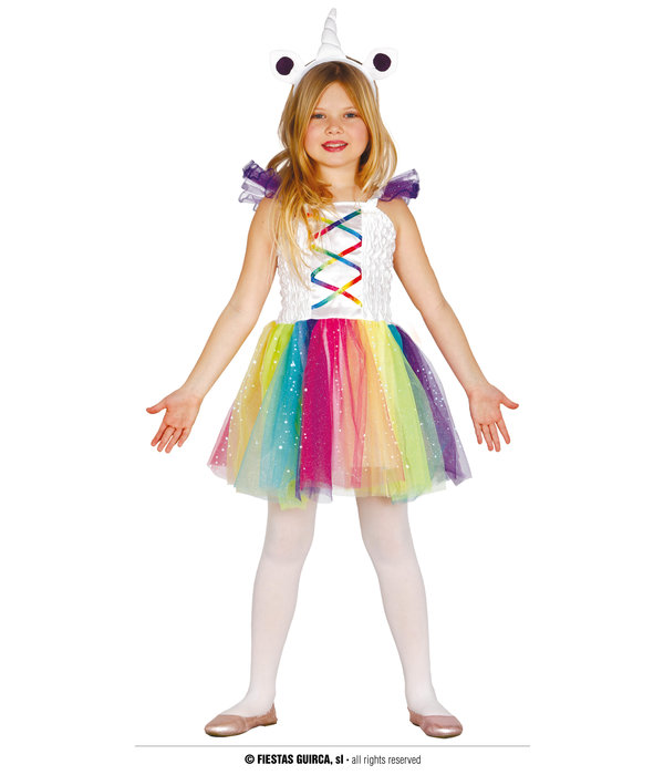 Sparkling Eenhoorn Jurk