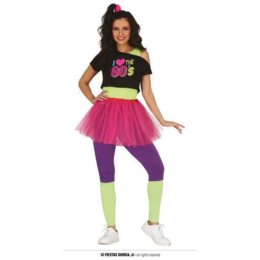 Jaren 80 Zangeres Kostuum Dames