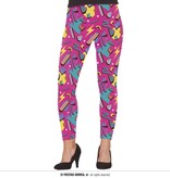 80's Party Legging Roze