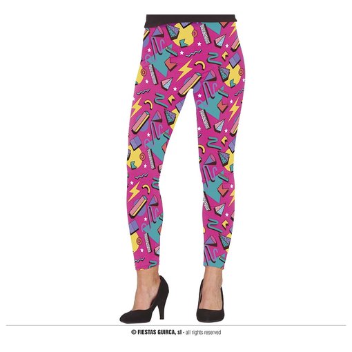 80's Party Legging Roze