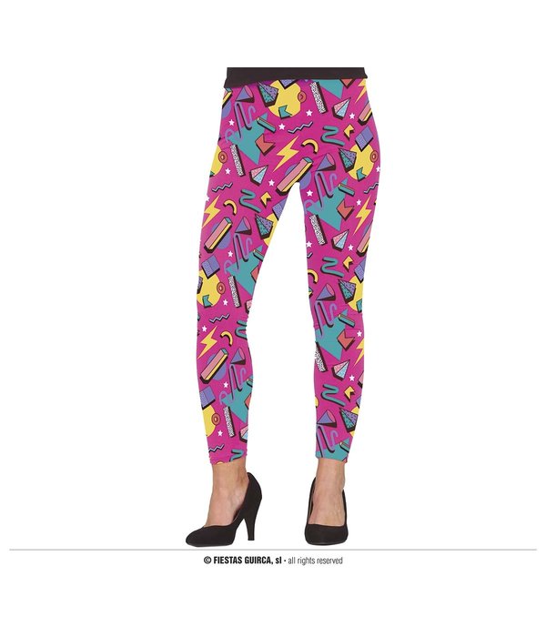 80's Party Legging Roze