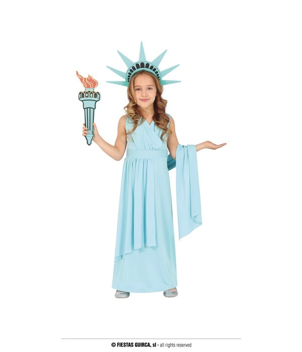Vrijheidsbeeld Kostuum Kind