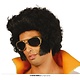 Pruik Elvis Boogie Zwart