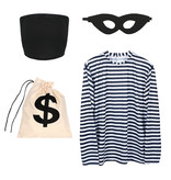 Inbreker Kostuum Set Volwassenen