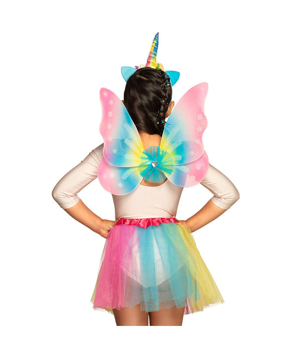 Eenhoorn Verkleedset Rainbow Meisje