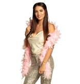 Feest Boa softpink populair 50gr