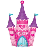 Folieballon Prinsessenkasteel (91cm)