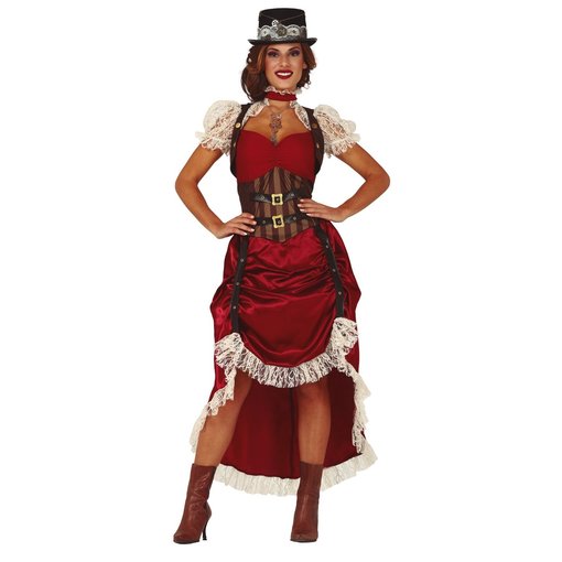 Steampunk Jurk Eliza Dames