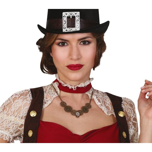 Steampunk Ketting Industrieel