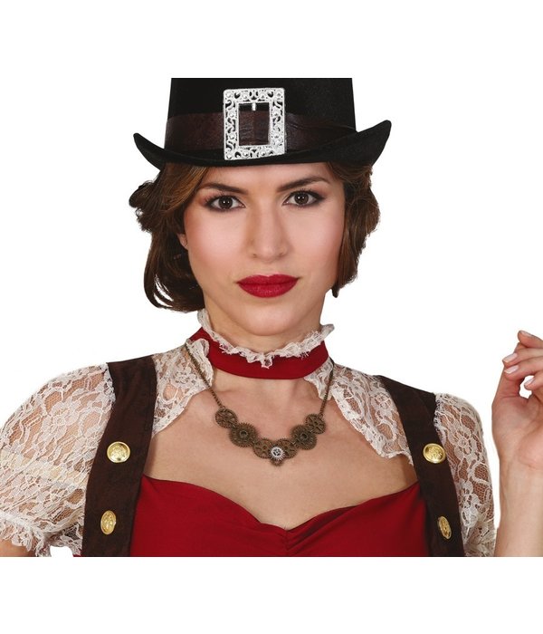 Steampunk Ketting Industrieel