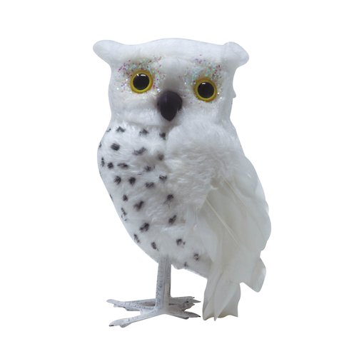 Witte Uil Decoratie