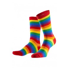 Sokken gestreept regenboog