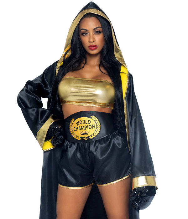 Sexy Prize Fighter Kostuum Lucia