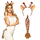 Giraffe Diadeem Met Staart