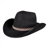 Zwarte Cowboyhoed Cooper Kind