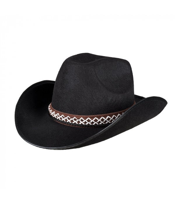 Zwarte Cowboyhoed Cooper Kind