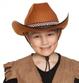 Bruine Cowboyhoed Cassidy Kind
