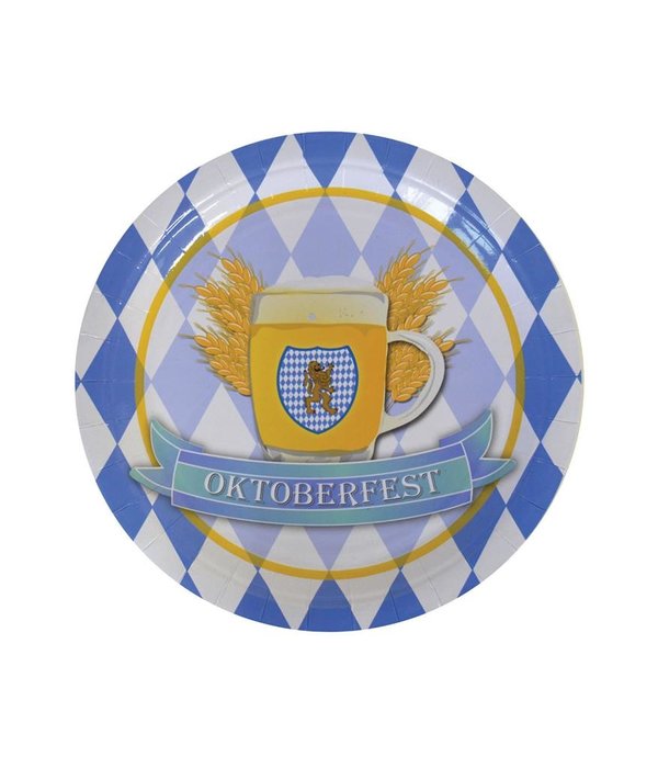 Bierfest bordjes (8st)