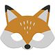 Vilten Oogmasker Vos