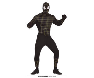 kalligrafie Er is behoefte aan zwart Zwarte Spiderman pak Volwassenen - Feestbazaar.nl