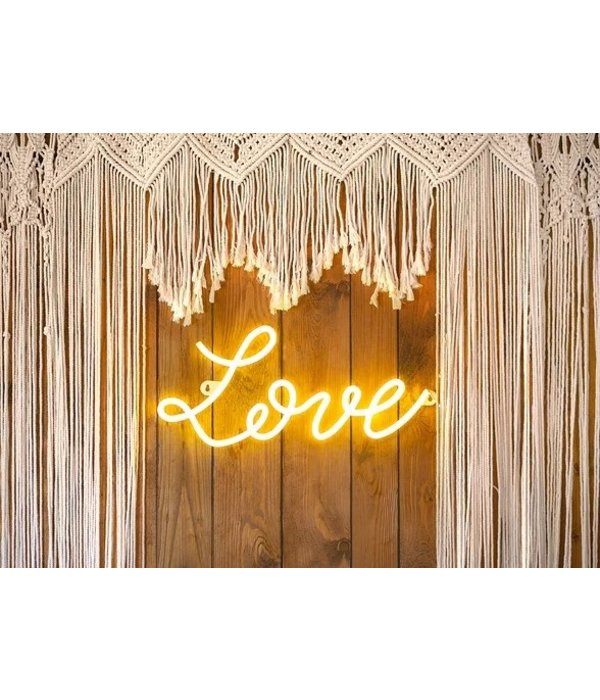 Love Neon Wit LED Verlichting (61cm)