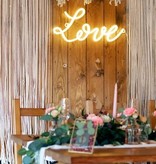 Love Neon Wit LED Verlichting (61cm)