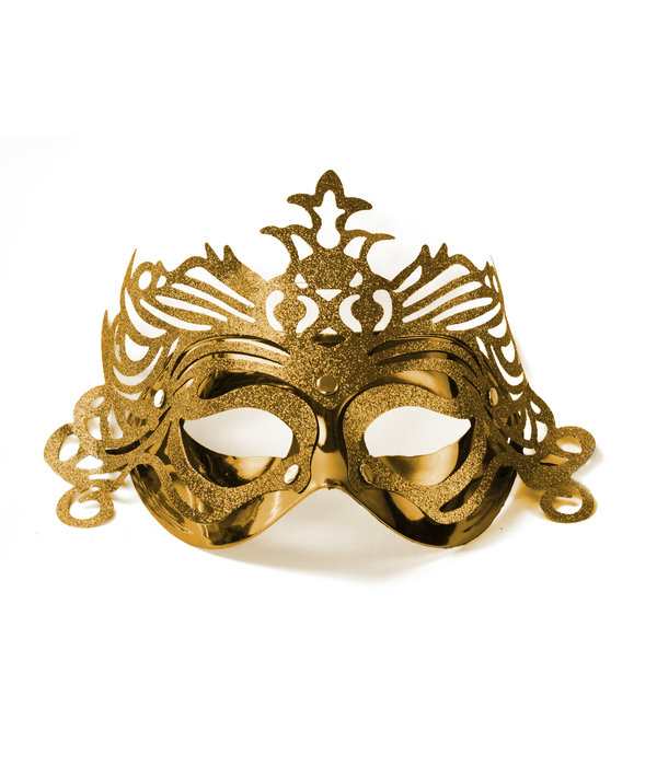 Oogmasker Ornament Goud