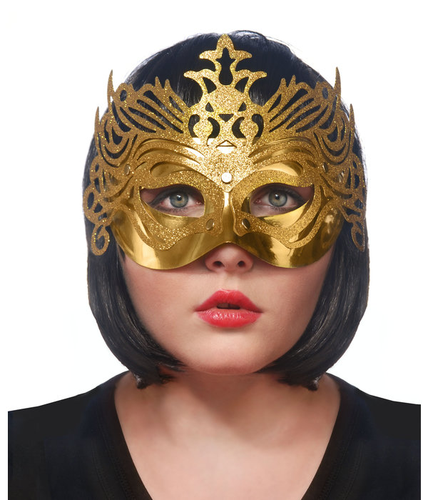 Oogmasker Ornament Goud