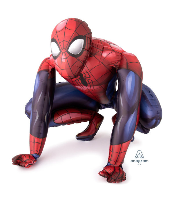 AirWalker SpiderMan Folieballon groot (91x91cm)