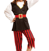 Kleine Piraat Mary Kostuum Meisje