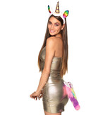 Eenhoorn Tiara En Staart Set